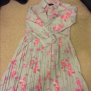 Banana Republic Knee Length button up dress